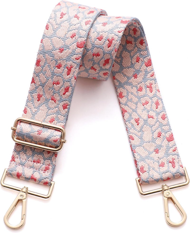 S-Jacorry Purse Strap Replacement Crossbody Wide Shoulder Strap Adjustable Canvas Straps Handbag Strap Replacement Belts - Image 1